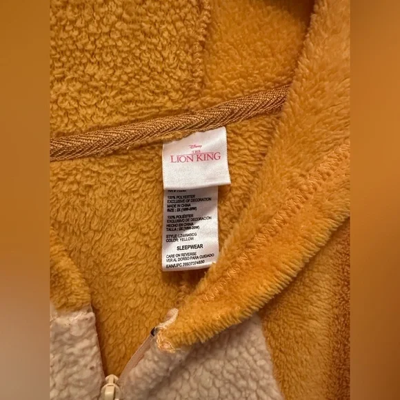 Lion King Simba Adult Onsie - Picture 2 of 3